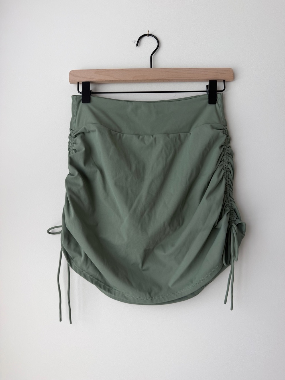 AS Revival Women’s Ruched Side Drawstring Skort - Sage